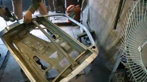 Как поменять шубу "скорлупу" двери 2109-2114, часть 1