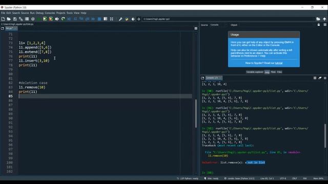 Lists Data Structure смотреть онлайн