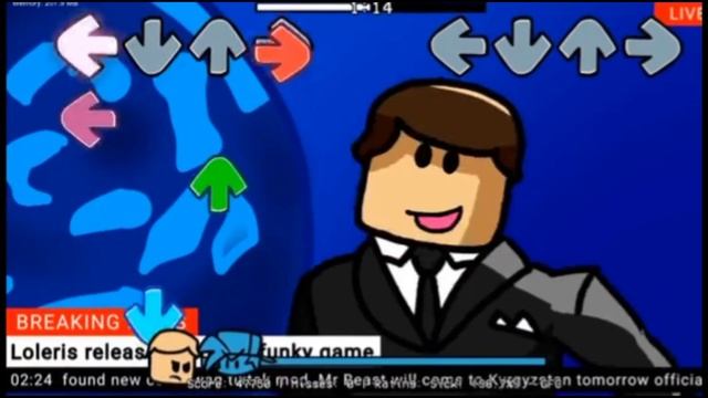 Roblox News In FNF! (Роблокс новости в фнф) Кавер на Monochrome смотреть онлайн