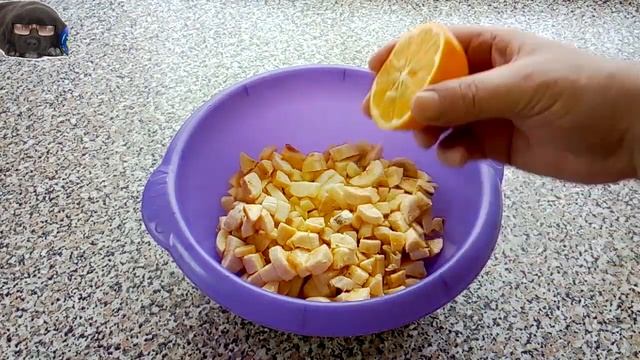 Пирог с Бананом и Яблоком Рецепт смотреть онлайн