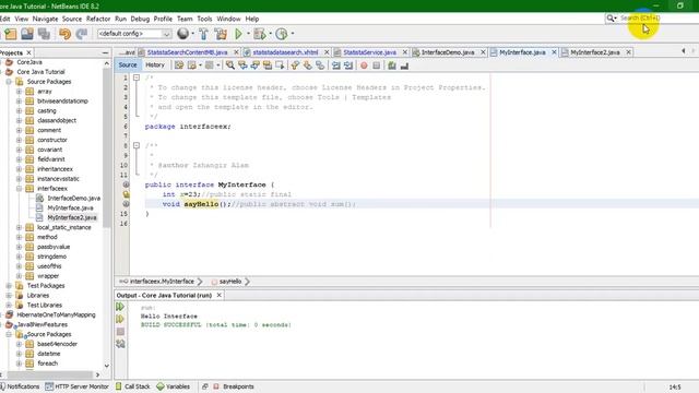 22. Core Java - Interface details(including java 8 and java-9) with live coding (Bangla Tutorial) смотреть онлайн