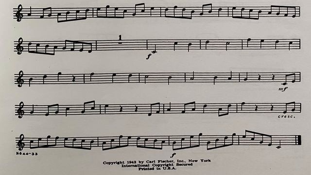 Estudio nº 1 - Sigmund Hering Thirty two Etudes for Trumpet or Cornet смотреть онлайн