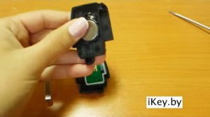 Замена батарейки в ключе Форд Мондео, C-Max, S-Max,Фокус, Галакси Change the battery