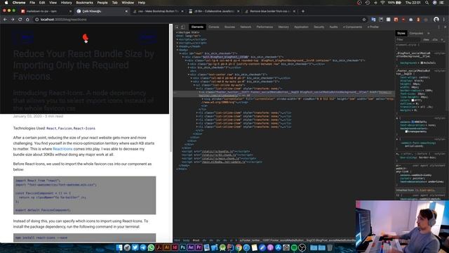 Personal Website with React - Making Dark Mode Toggle Compatible with Screen Readers and Refactorin смотреть онлайн