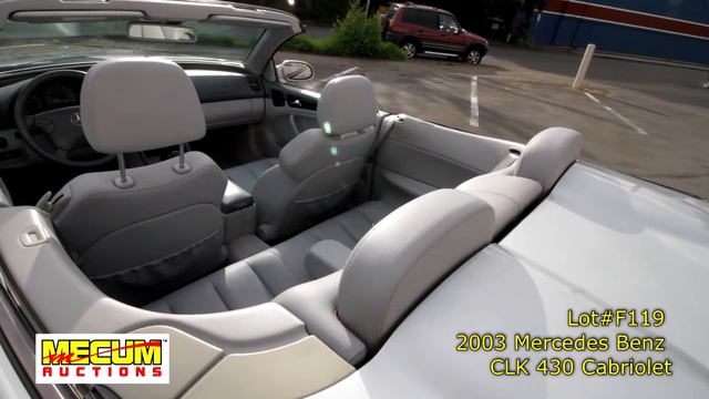 2003 Mercedes Benz CLK 430 Cabriolet смотреть онлайн