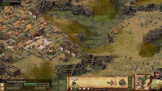 Stronghold Definitive Edition - Economic Mission - The Wolves [Very Hard] смотреть онлайн