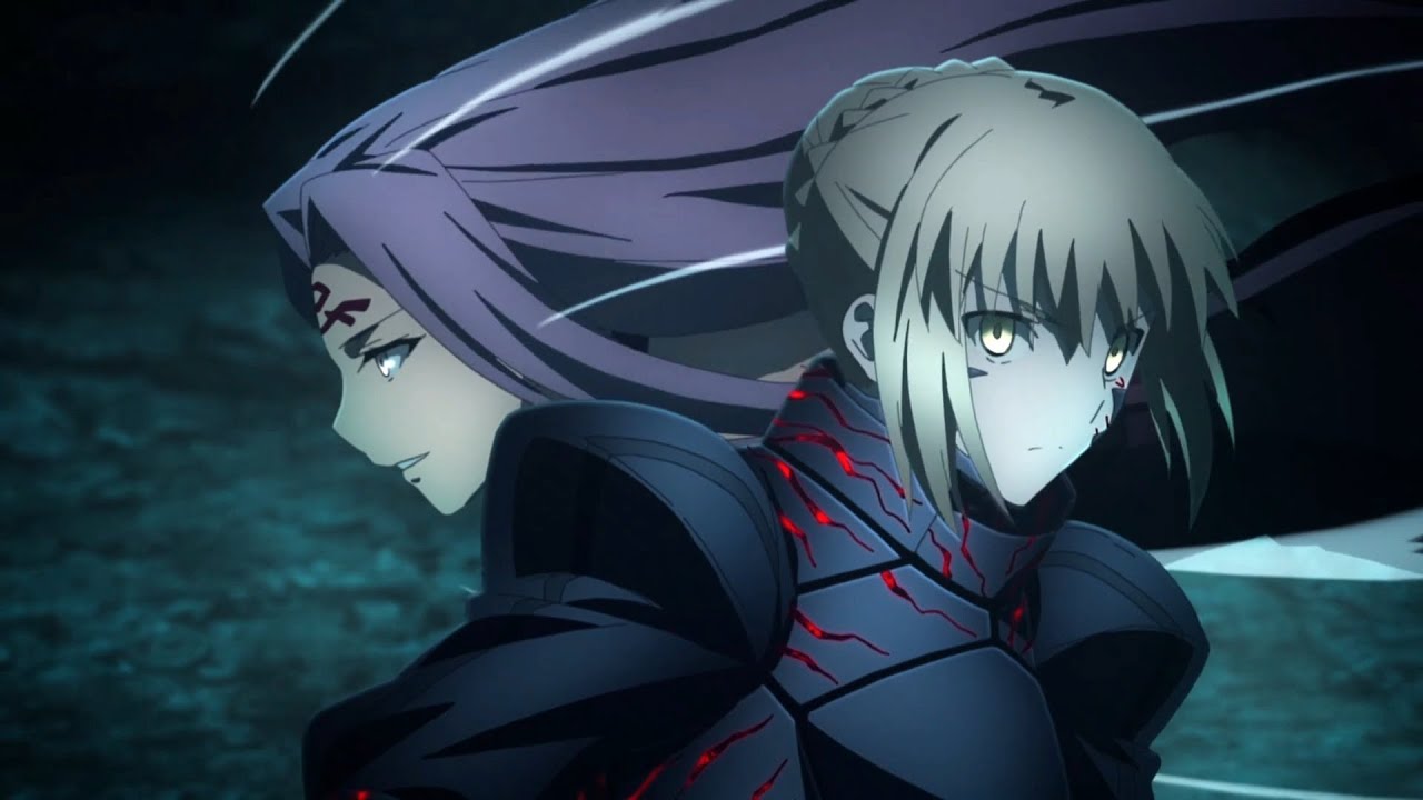 Saber Alter VS Rider [AMV] Fate Haven's Fell III [RISE] смотреть онлайн