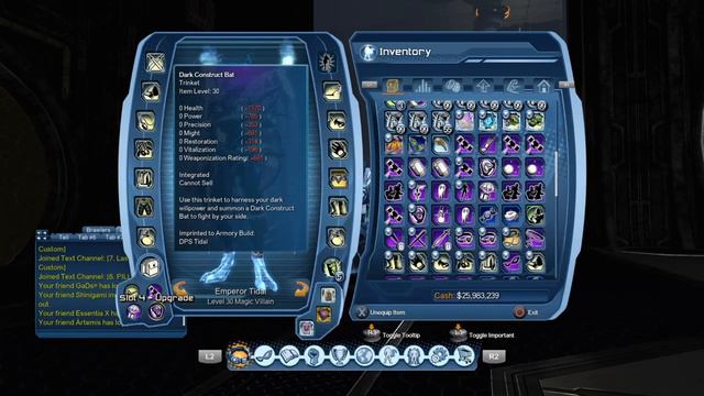 DCUO Dark Construct Bat - STRONG DAMAGE And Why You Should Farm THIS ALERT For It