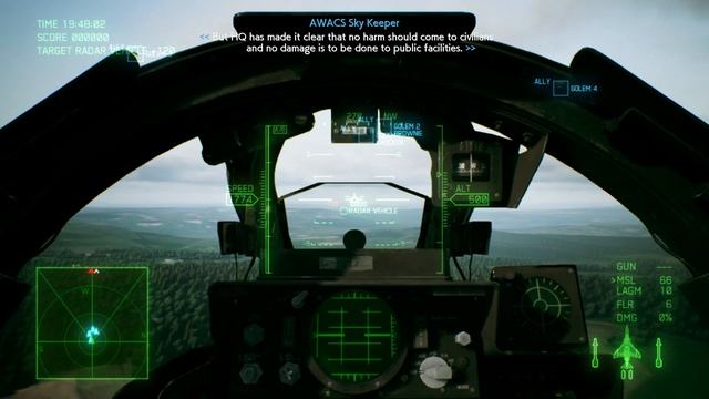 Ace combat 7 unknown skies, cockpit view only pt 2 (F-4E) смотреть онлайн
