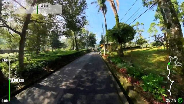 Virtual Running Video For Treadmill With Music In #Tugu #Bogor #Indonesia #virtualrunningtv