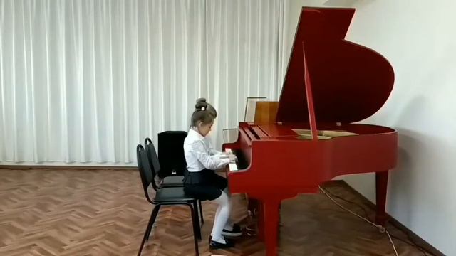 П.И. Чайковский "Игра в лошадки", исполняет дуэт: Федорова Яна и Хабибулина София смотреть онлайн