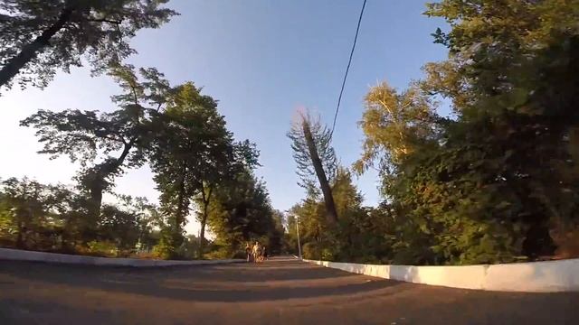 Катание на моноколесе Inmotion V5F смотреть онлайн