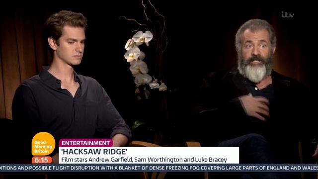 Mel Gibson and Andrew Garfield - Hacksaw Ridge Interview | Good Morning Britain смотреть онлайн