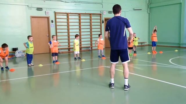 Разминка в старшей группе