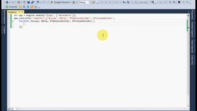 Datatables in AngularJS and asp.net mvc смотреть онлайн