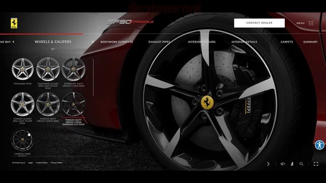 Ferrari F8 Tributo and SF90 Configuration 2021 смотреть онлайн