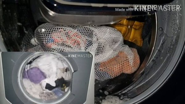 Wash Race 56 - Hotpoint vs Samsung - Synthetics 60c + Intensive/Superwash - (Full Cycle)