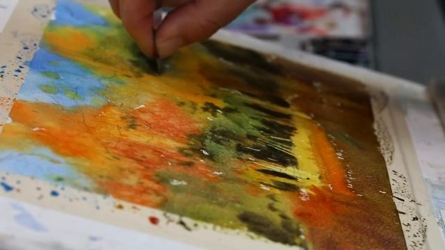 Leuchtende Blätter im Aquarell смотреть онлайн