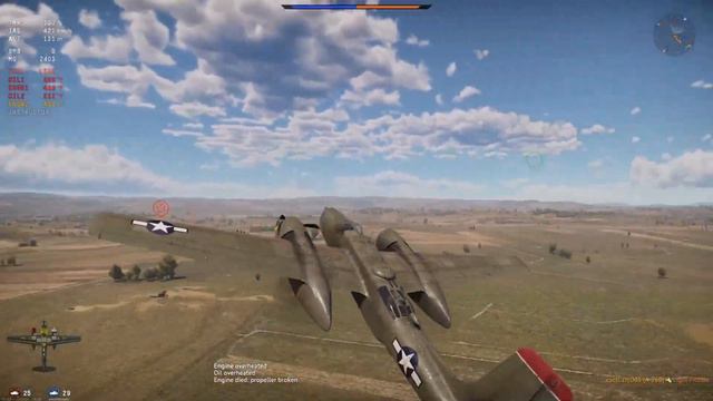 War Thunder [Air RB]: Operation Undertone Memorial Task with P51D, A26 Invader, and FW-190 смотреть онлайн