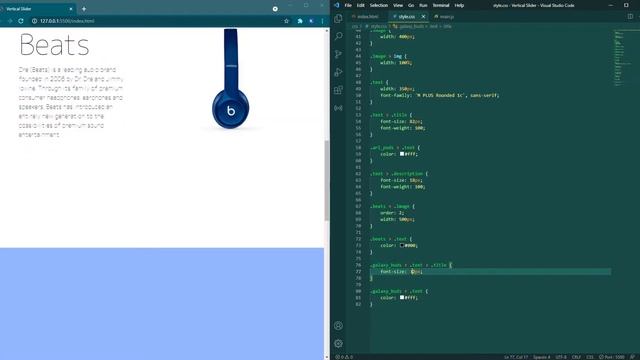 Full Page Scroll With JavaScript, Vertical Slider | Swiper | смотреть онлайн