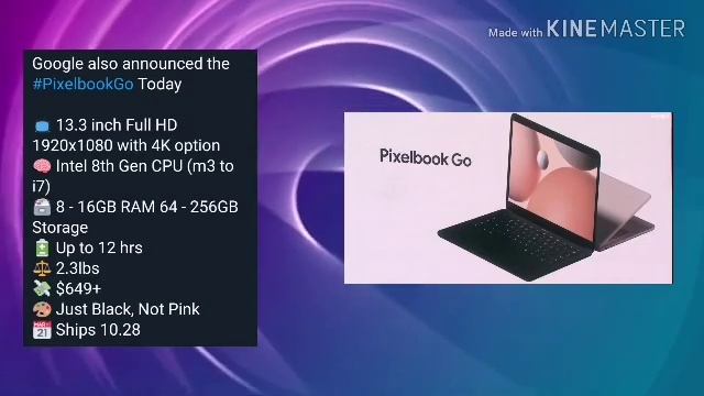Google Pixel book go |رسمياً السعر والمواصفات смотреть онлайн