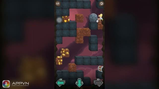 [Game] Dig a Way - Xuống lỗ đào vàng - AppStoreVn смотреть онлайн