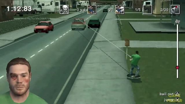 Jackass: The Game - Suburban Wakeboarding (Gameplay - PSP) смотреть онлайн