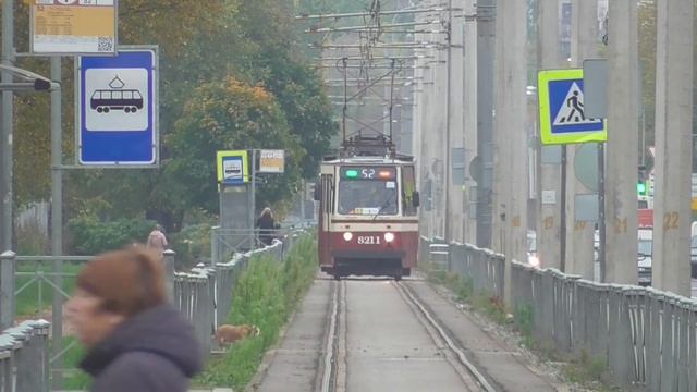 [90x] "Первое видео с Panasonic HC-V260!" Трамвай ЛВС-86К (71-86К) №8211 смотреть онлайн