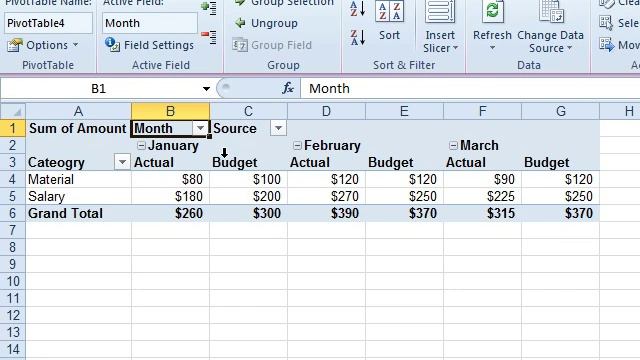 Excel Subtract in a Pivot Table - Podcast #1655 смотреть онлайн