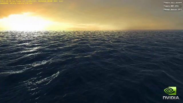 NVIDIA Demo: Real-time Ocean Simulation using DirectCompute смотреть онлайн
