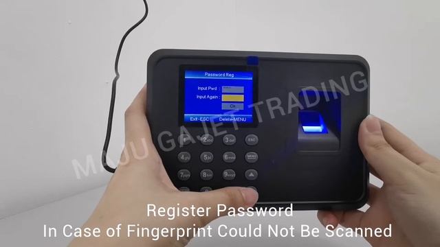 Biometric Fingerprint Time Attendance Recorder Setup Guide How To Use Download Excel Report F01 смотреть онлайн