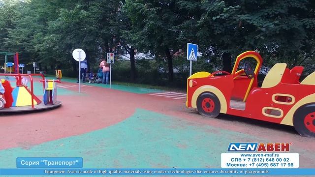 Детские городки, качели, песочницы, горки серии "Транспорт" /// 2016.11.20 смотреть онлайн