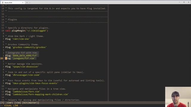 Reselect Your Last Selection in Vim with gv смотреть онлайн