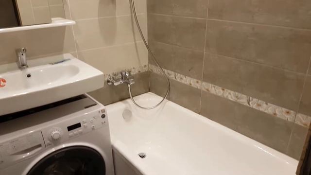 Ремонт ванной комнаты и туалета 3м2. Кунцевская. смотреть онлайн