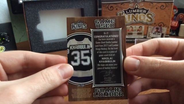 Бокс-брейк 13 декабря. 2017 Leaf Lumber Kings Hockey смотреть онлайн