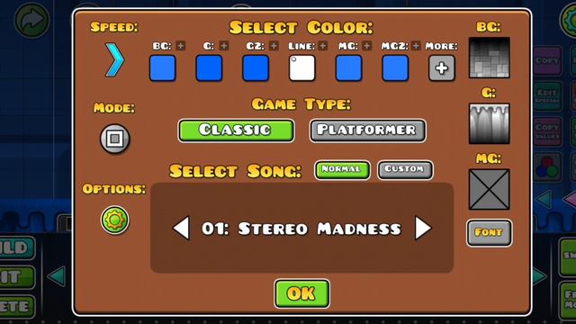 Строю уровень в Geometry dash за 10 секунд, 1 минуту и 10 минут смотреть онлайн