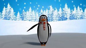 Зарядка с пингвином  Физкультминутка