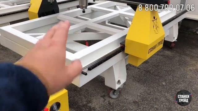 Фрезерный станок 1325 для обработки дерева, фанеры и пластика двухшпиндельный смотреть онлайн