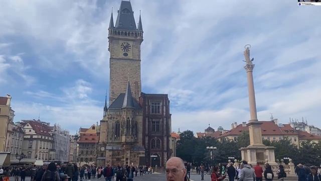 Prague old town square walking tour смотреть онлайн