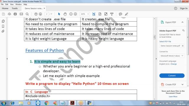 1. Python - Introduction смотреть онлайн