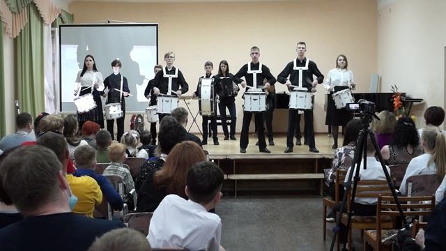 "Встречная" Д Шостакович ,аранж Федотов Р Ансамбль барабанщиков"12/15" смотреть онлайн