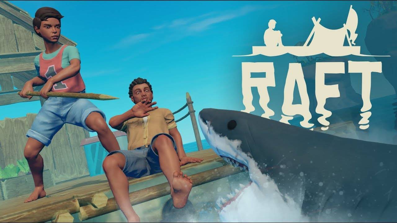 ?ВЫЖИВАЕМ НА ПЛОТУ В ОТКРЫТОМ ОКЕАНЕ | ? RAFT | #3 смотреть онлайн