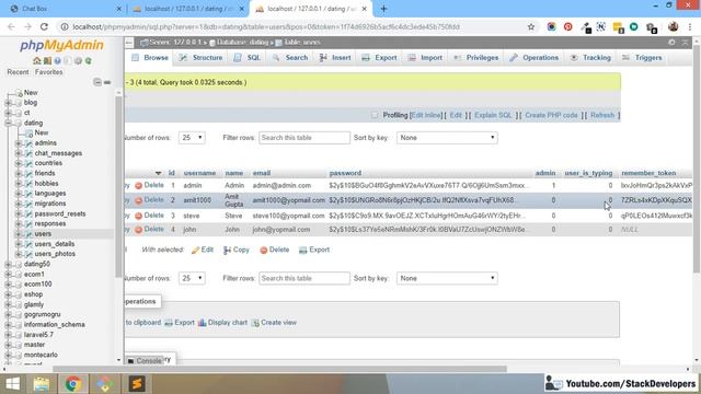 #69 Dating/Social Networking in Laravel 5.8 | Integrate Live Chat Box (IV) смотреть онлайн