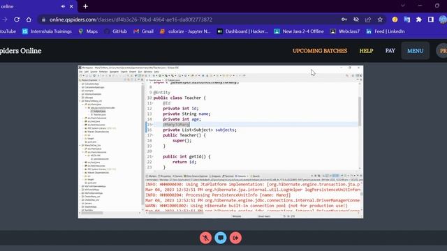 Hibernate Many_to_Many 6th March(Part -1) смотреть онлайн