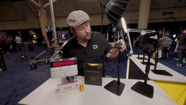 Deity Microphones TC-SL1 Wireless Timecode Smart Slate Trade Show Interview at Profusion Expo смотреть онлайн