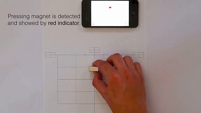Real-time magnet position detection using smartphone (iPhone) смотреть онлайн