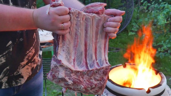 МЯСО в ТАНДЫРЕ БОЛЬШИМ КУСКОМ.