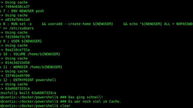 PowerShell: Docker-Image erstellen смотреть онлайн