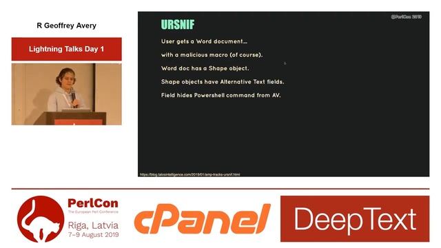 R Geoffrey Avery. Lightning Talks Day 1 смотреть онлайн
