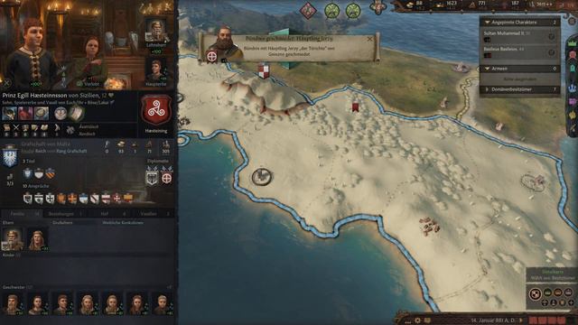 Crusader Kings 3 | Achivement Run | Schneller als der Fuchs | #004 смотреть онлайн